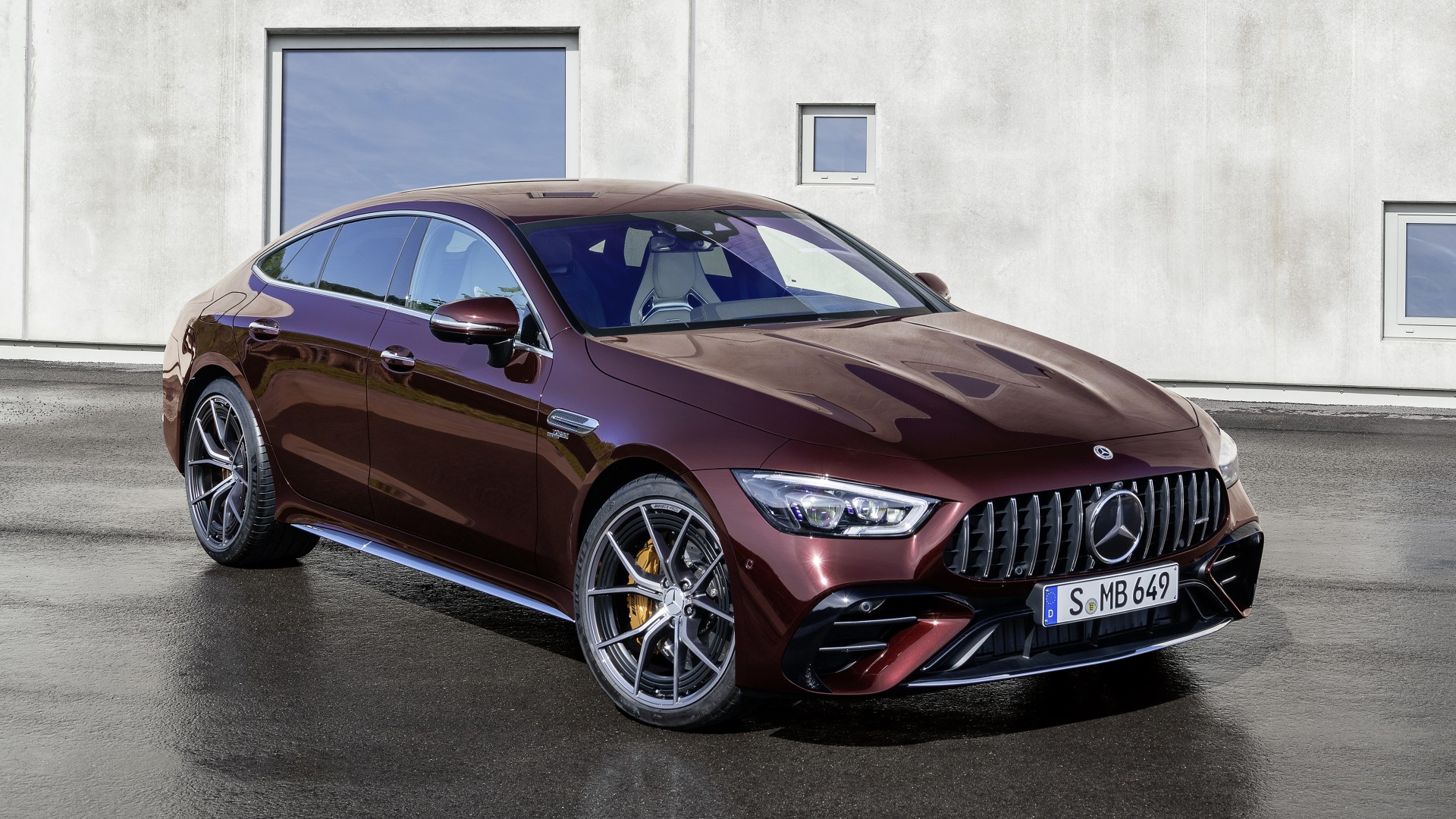 Mercedes AMG GT 53 4MATIC 4 Door Coupé Edition 2021 4K Wallpaper HD