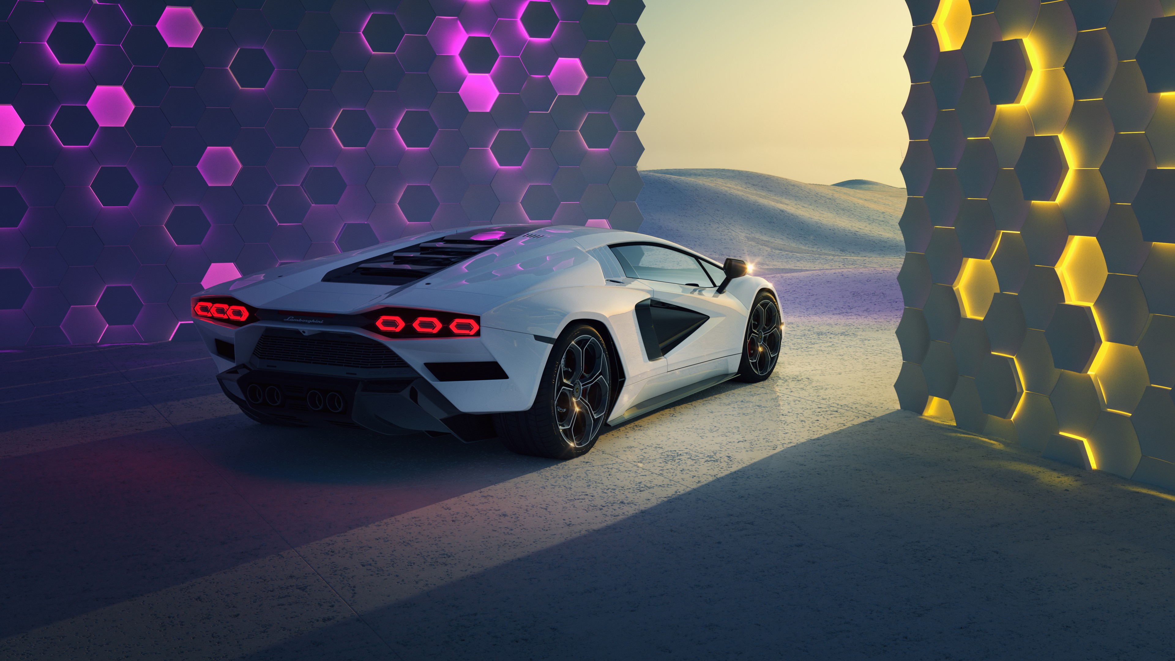 Lamborghini Countach 4K Wallpaper - HD Car Wallpapers #25633