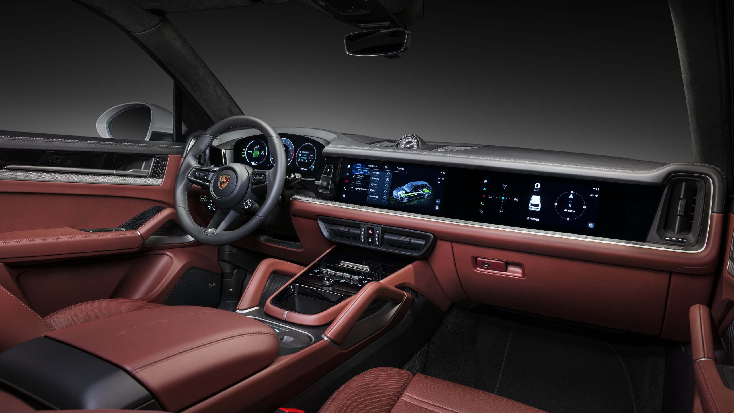 Porsche Cayenne EHybrid 2023 Interior 4K Wallpaper HD Car Wallpapers