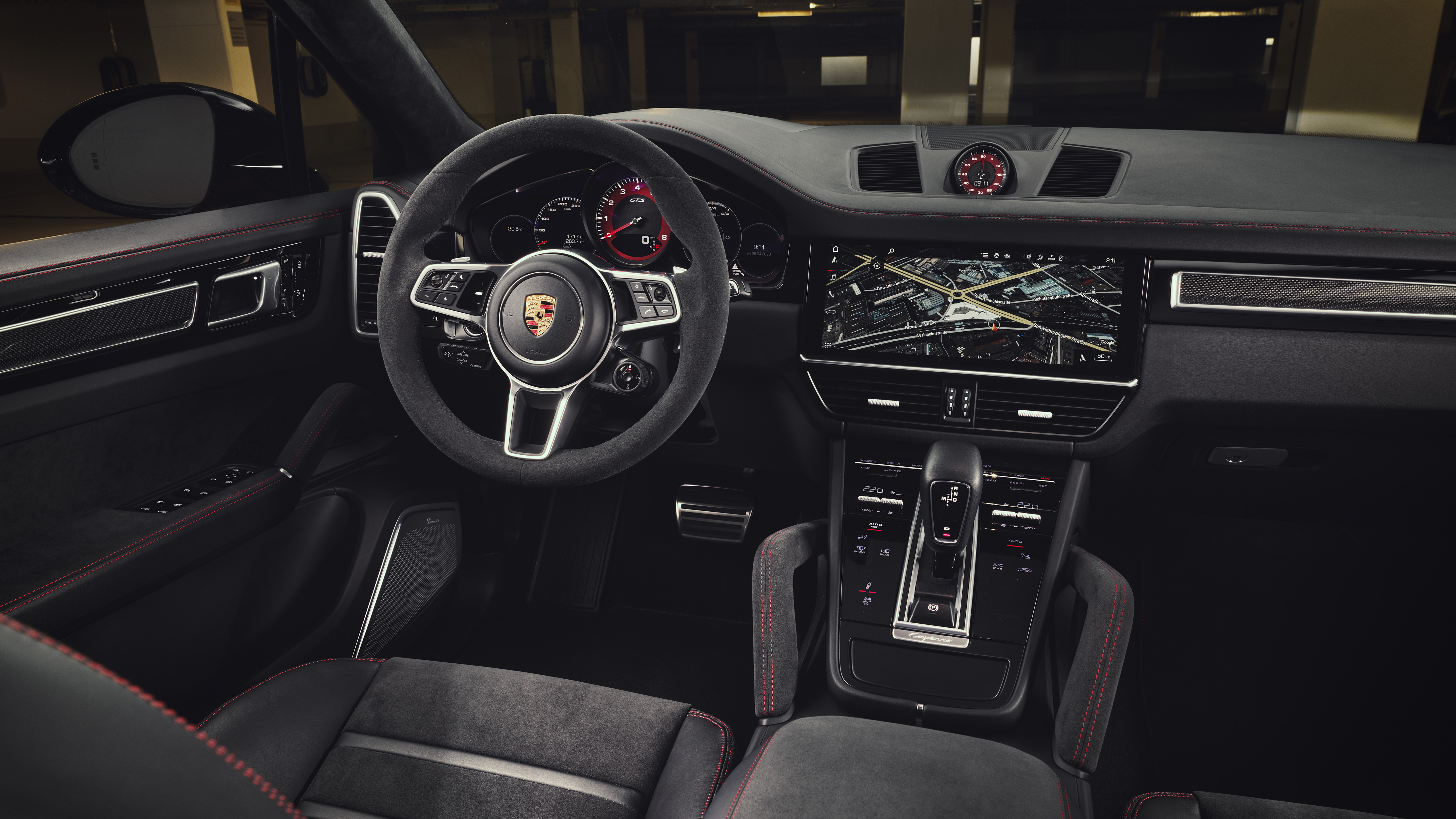 Porsche Cayenne GTS 2020 5K Interior Wallpaper | HD Car Wallpapers | ID
