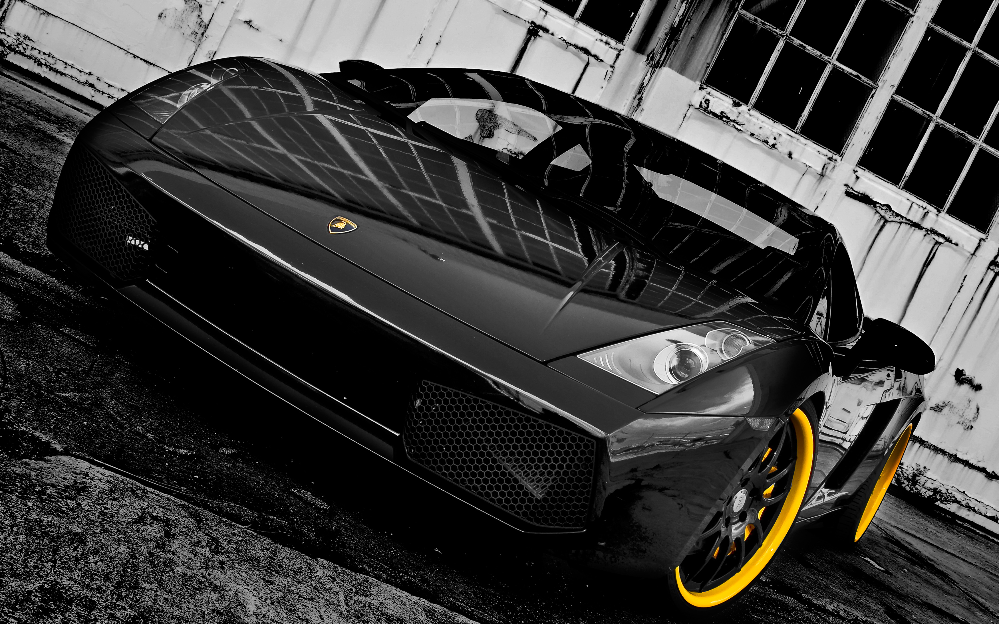 360 Forged Black Lamborghini Gallardo 2 Wallpaper - HD Car Wallpapers #2802