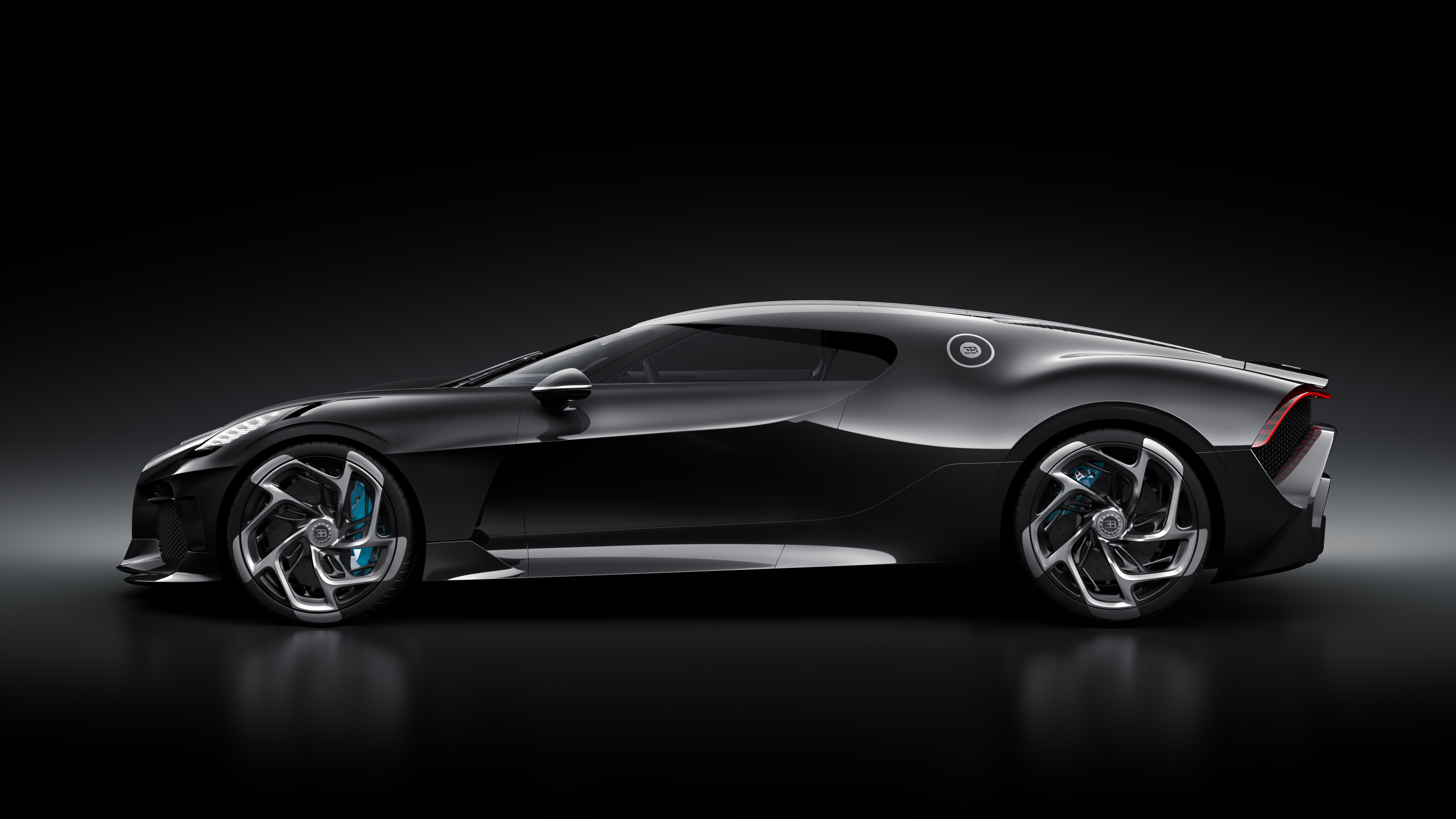 Bugatti La Voiture Noire 4k