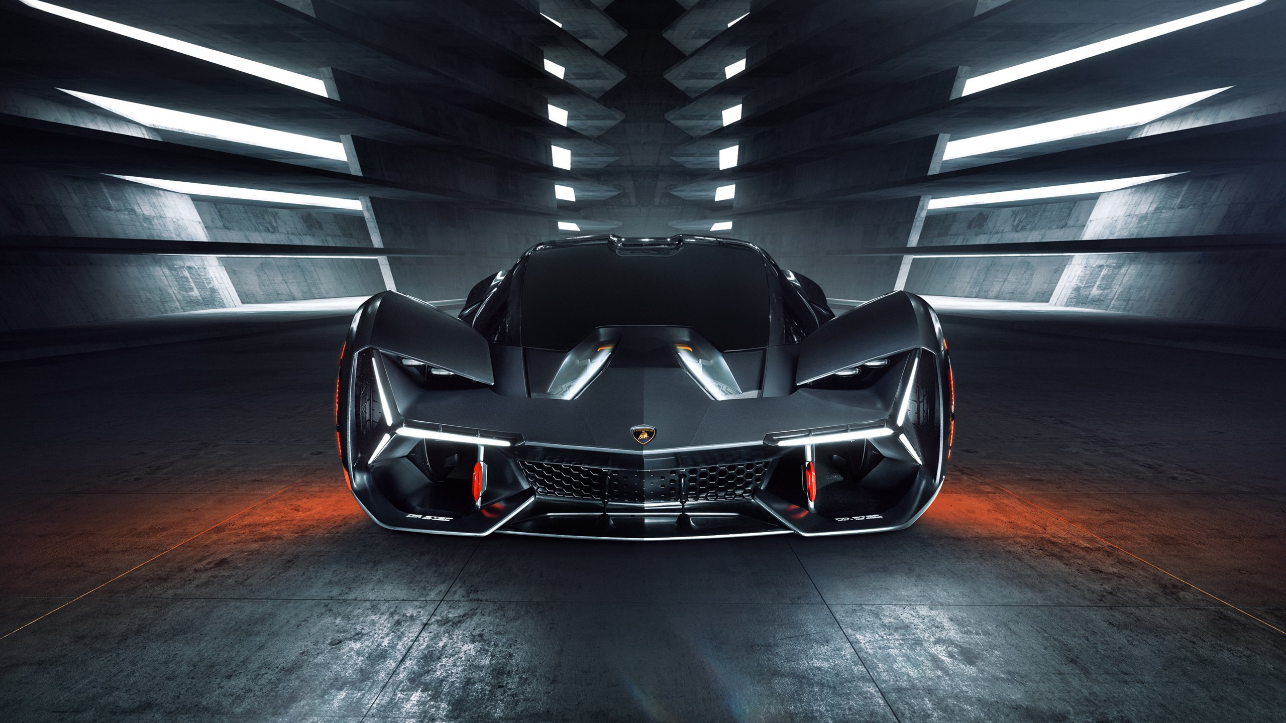 Lamborghini Terzo Millennio supercar wallpaper background